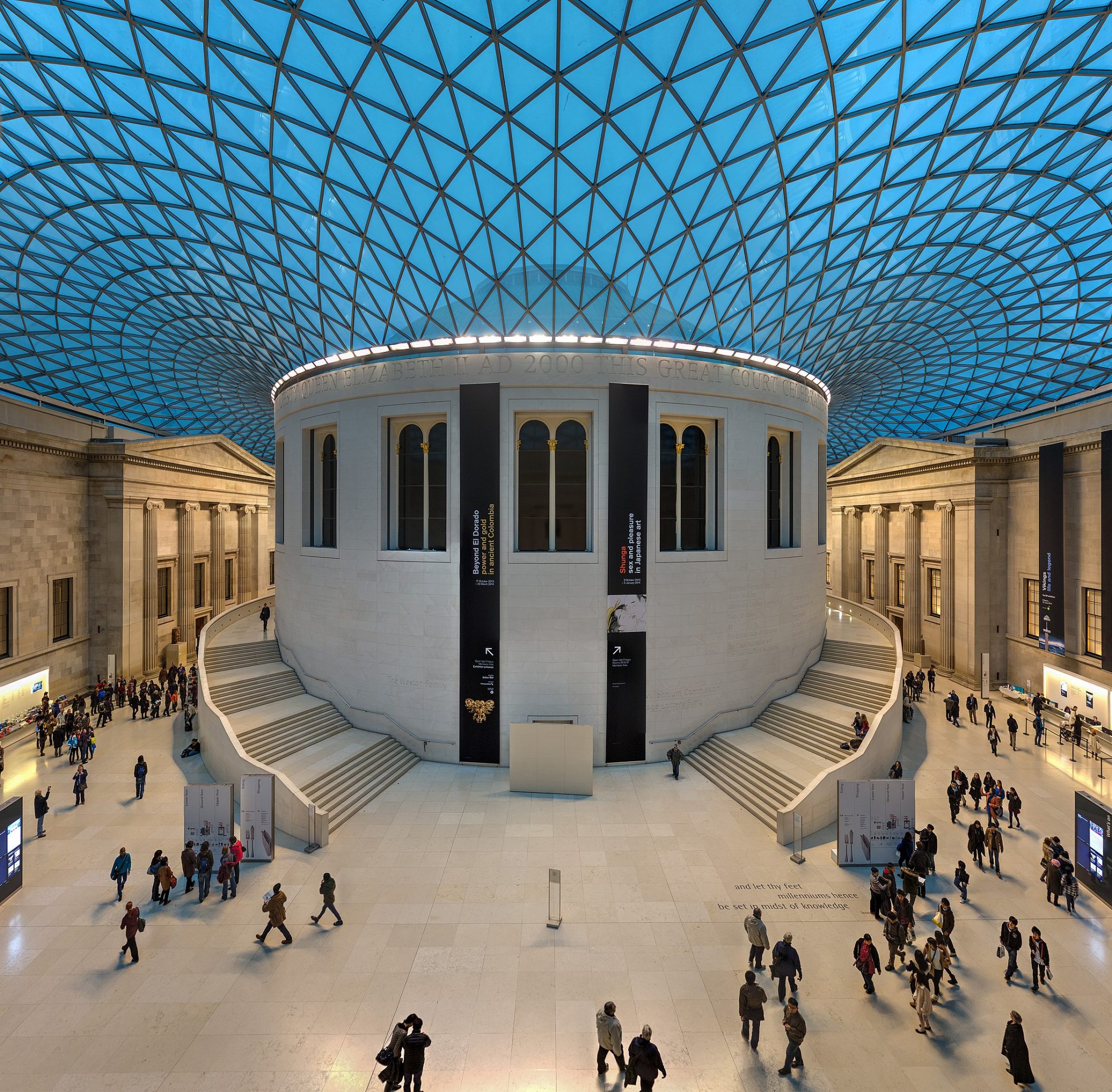 The British Museum, London. Image Wikimedia Commons. Photo by Diliff